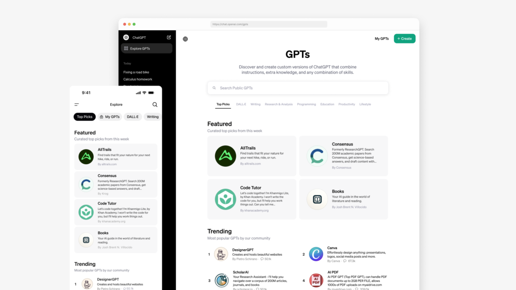 OpenAI 正式開放 ChatGPT 眾所矚目的 GPT Store | Learn AI